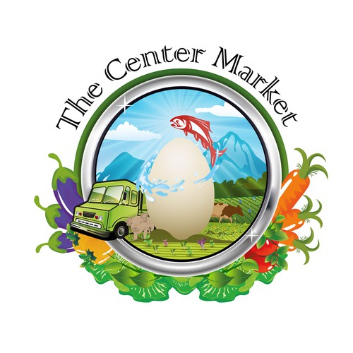 Feature your art on The Center Market logo, Anchorage's only year round farmer's market