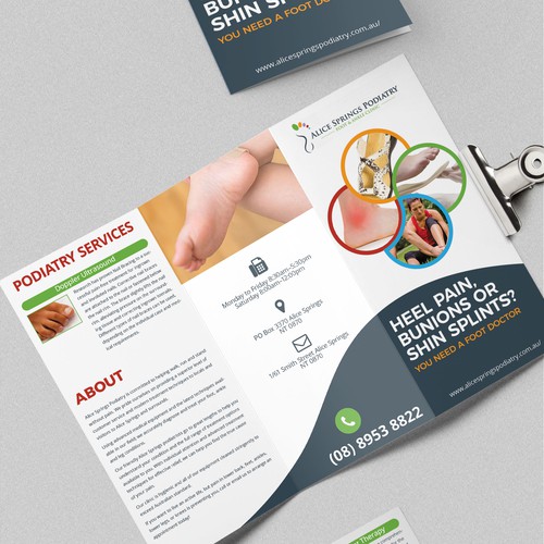 Podiatry Treatment Services Brochure