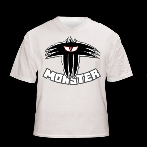 T (Monster) shirt design