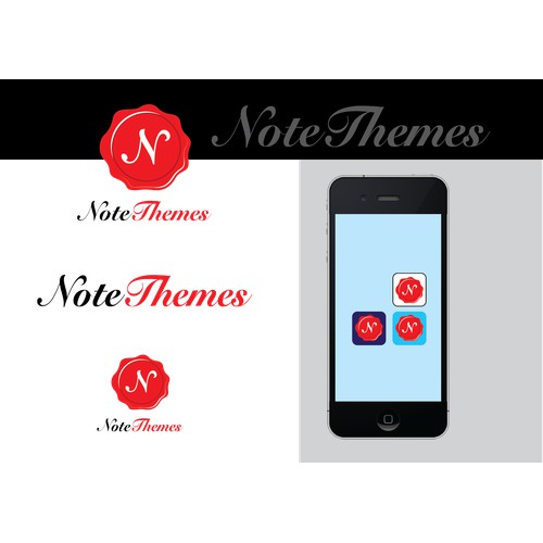 A sleek app icon for a productivity app that will become huge!