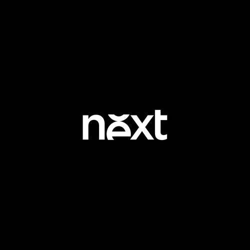 Bold and Timeless Wordmark for "next"