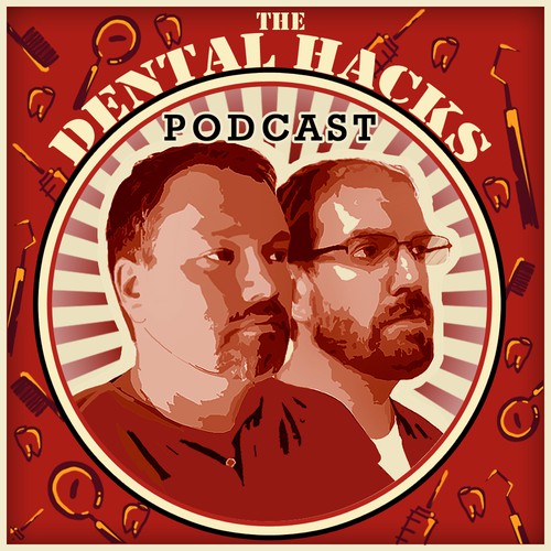 The Cover art for the Dental Hacks podcast!