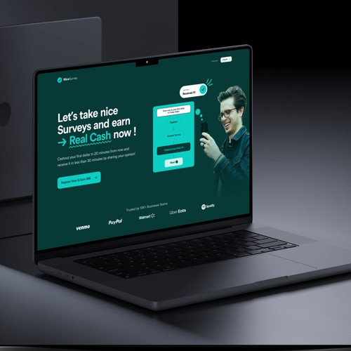 Real Cash - Website Design