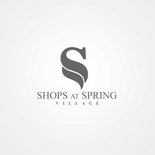 Logo for a shopping center