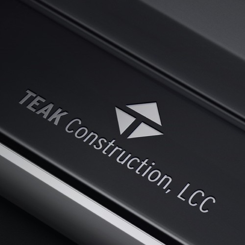 Logo for a construction company of modern houses. Winning project.