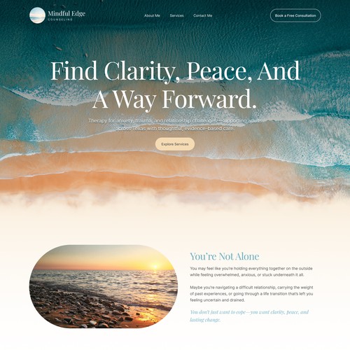 Relationship Counseling Service Website