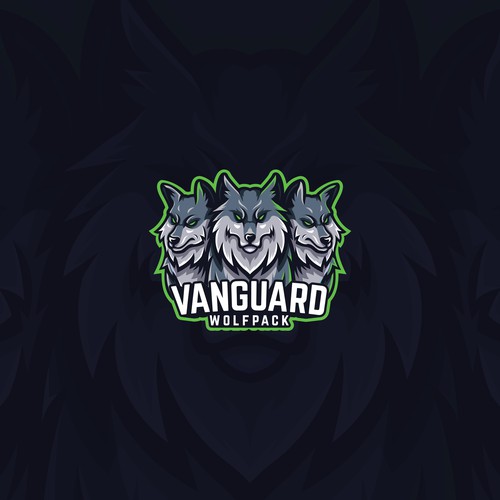 Vanguard Wolfpack T-Shirt Design