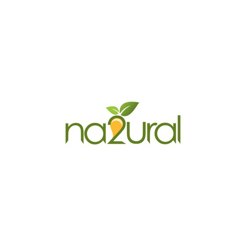 Bold logo conept for Na2ural
