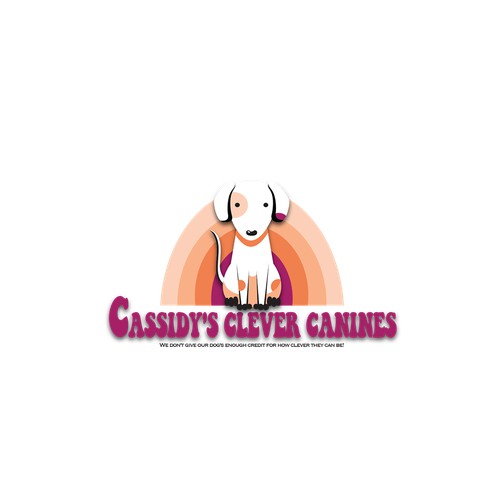 Logo for a dog trainer