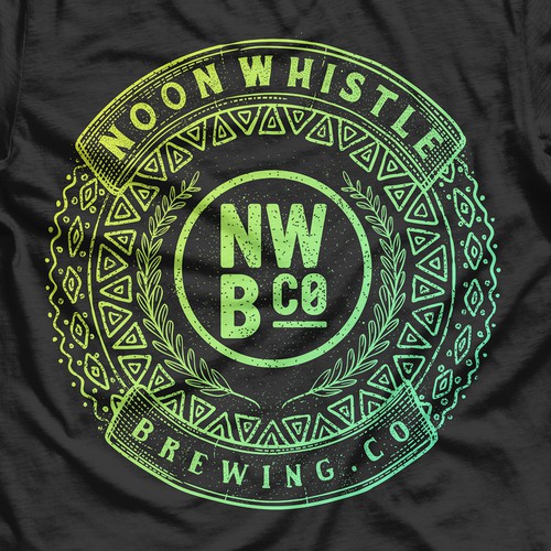 Noon whistle Brewing co T shirt