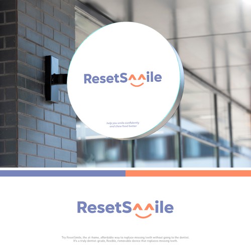 ResetSmile Logo Design