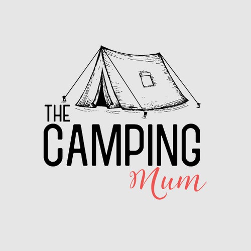 Logo design for camping company