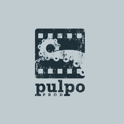 Pulpo - Logo for a film production company