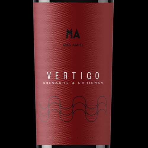 Mas Amiel — Monochromatic "Vertigo" Premium Label