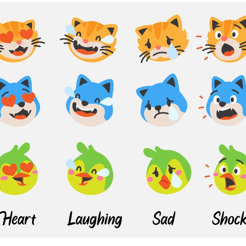 Animal Emoticon Emoji