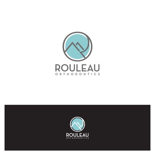 Logo concept for Rouleau Orthodontics