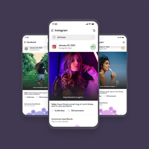 Social Media Performance App Redesign