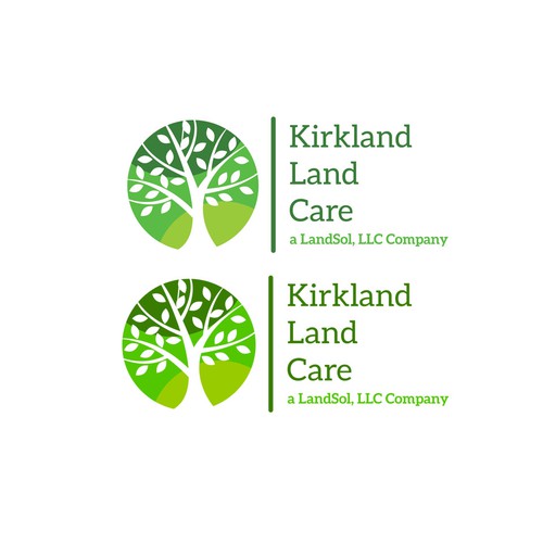 Kirkland Land Care logo concept