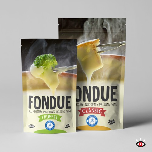 Modern packaging for fondue