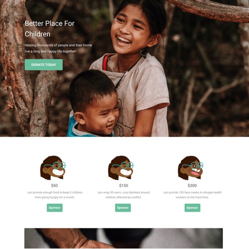 Charity Organization Design