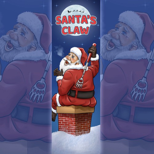 Funny Santa with his Claw