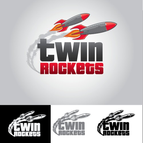 Create the next logo for Twin Rockets