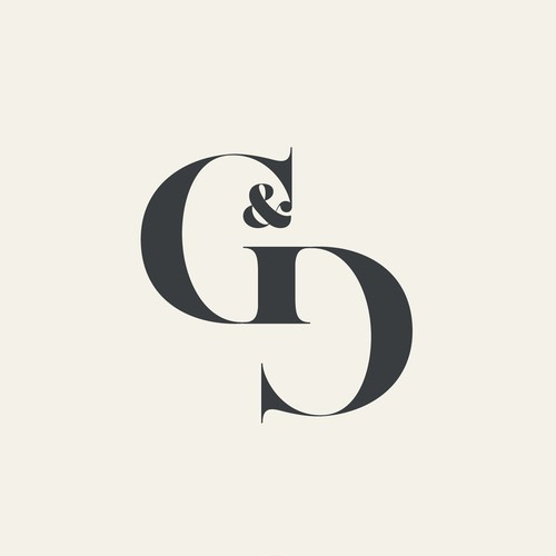 Typography based logo with a focus on the letter "G"