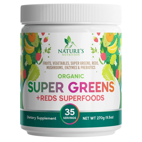 Super Greens + Reds Powder