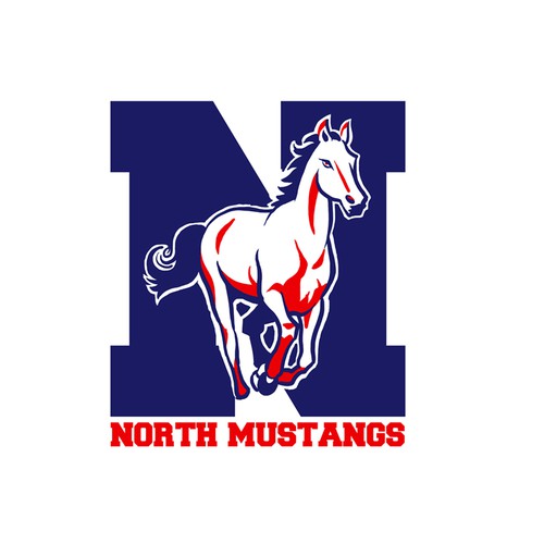 Sports Mascot Logo for Local High School