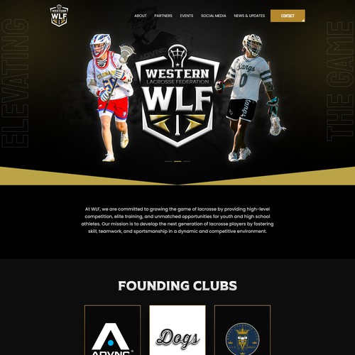 Sports Web page