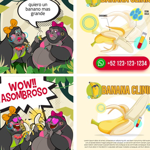 Banana clinic comic