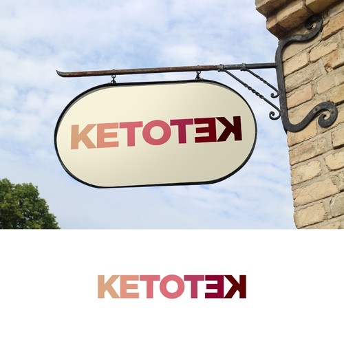 Logo concept for keton test strips "KETOTEK"