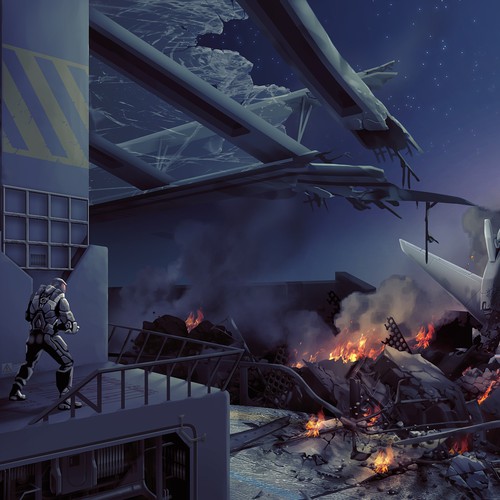 Gaming Header - Futuristic