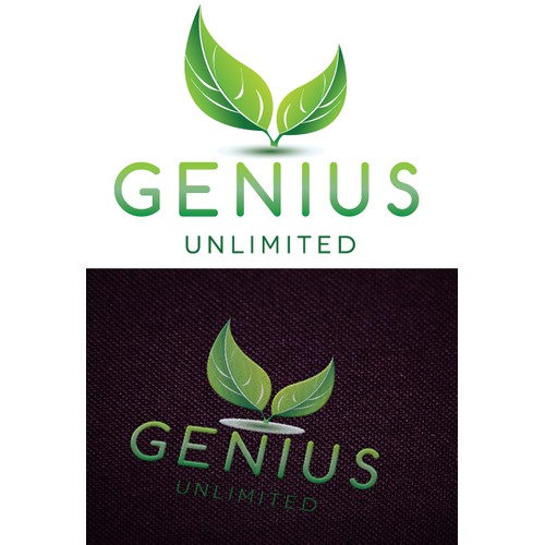 Create a Genius logo for a start up Nutrional Products company