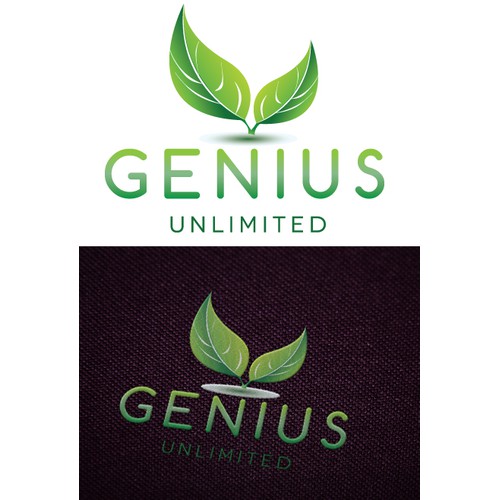 Create a Genius logo for a start up Nutrional Products company