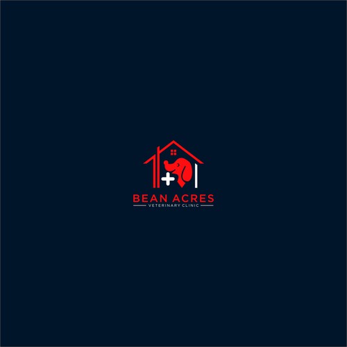 logo on the health of the animal clinic at home