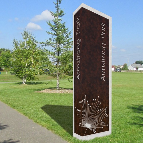 Park signage design