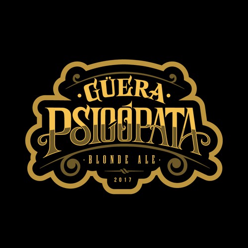 Güera Psicópata - Logo Design