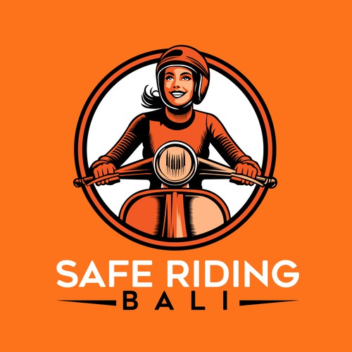 Logo for "SAFE RIDING BALI"