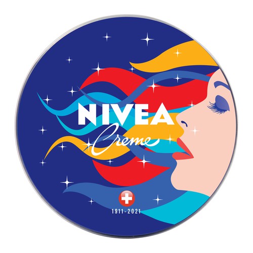 NIVEA Creme Swiss Anniversary Edition packaging 