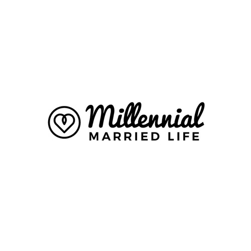 Logo draft for "Millennial Married Life"