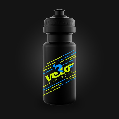 Bicycle water bottle design for VeloConcepts