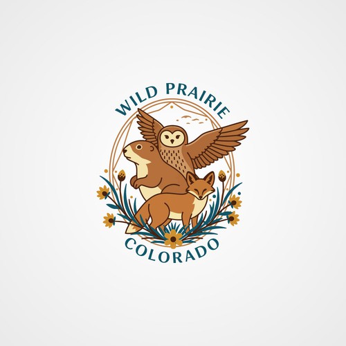 Logo Design For Wild Prairie Colorado