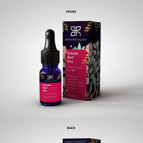 Packaging Design for CBD Oil