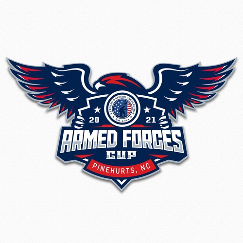 logo golf for Armed Forces Cup