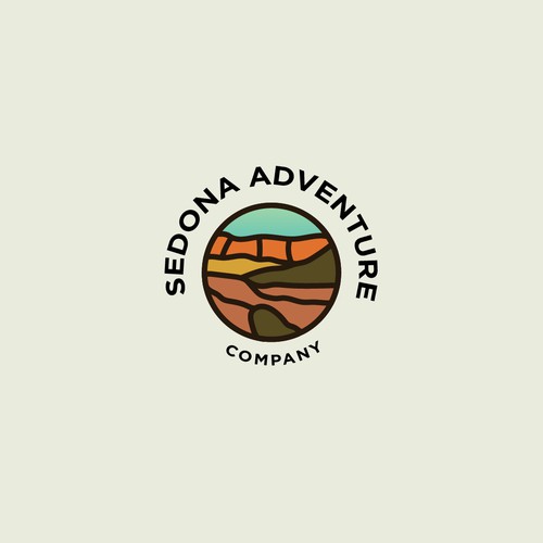 Logo concept for an adventure company