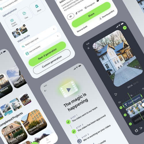 Reel E, Real Estate app
