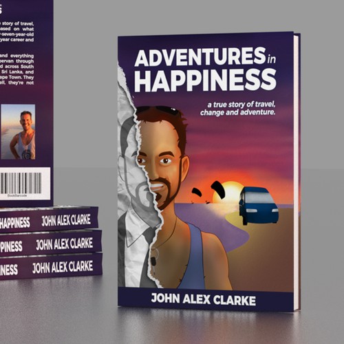 Book Cover for Story About Travel and Adventure
