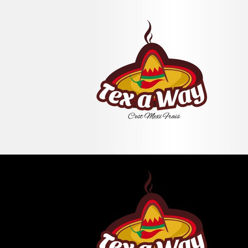 Création d'un logo pour un concept de restauration rapide tex-mex