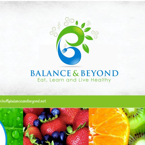 Create an attractive "natural/organic" colorful logo for a new health coaching business